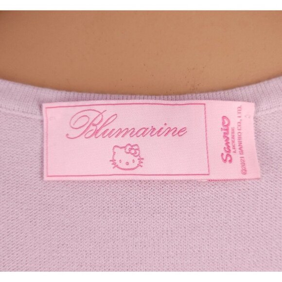 Blumarine Hello Kitty Edition Tank Top 38 US XS Pink Sweater SSENSE Exclusive - Picture 8 of 11